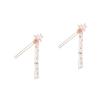 LALAFINA 2pcs Styling Accessory Hairpin Sticks Tassel Chinese Bead Traditional Chignon Vintage Head Hair Chopsticks for Pin Hanfu Buns Rhinestone Alloy Jewelry Long view 1