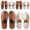 OSTADARRA 6 Pairs Spa Slippers, Non Slip Disposable Slippers For Guest, Washable Reusable, Which Can Be Used As Women Men, House, Indoor, Bathroom, Bedroom, Hotel, Bride Slippers (2 sizes) view 1