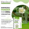 Saheb Elecious Bhringraj Powder for hair growth (200 Grams) | Edible | Good for Hair pack, Hair oil and oral consumption | Preservative free view 4