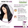 Saheb Elecious Indigo Powder for Hair black (200 Grams) | 100% Pure and Natural, No preservatives | Natural hair dye | No Ammonia, No PPD view 4