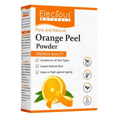 Saheb Elecious Orange Peel Powder For Face Skin Whitening (200 Grams)