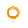 16pcs Hairdressing Finger Hair Inserts Any Tools Scissor Thumb Pet Shears Grips Rings Accessories Ring Grooming Rings: Haircutting Silicone Protector Barber Shear view 2