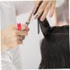 16pcs Hairdressing Finger Hair Inserts Any Tools Scissor Thumb Pet Shears Grips Rings Accessories Ring Grooming Rings: Haircutting Silicone Protector Barber Shear view 4