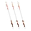 FRCOLOR 6pcs Dual-ended Makeup Brush Heart Eye Shadow Applicators Blending Brush view 2