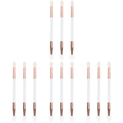 FRCOLOR 12pcs Bulk Eyeshadow Brushes Makeup Brushes Handheld Applicator Eyeshadow Tool for Daily Use