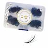 1000 Premade volume fans Mixed 4 lengths 9-12 | 11-14 | 13-16 CC, D Curl Wispy Handmade eyelash extensions supplies Russian volume lash promade fan Kimeyelashes (9mm - 12mm, 5D Wispy - 0.07 - D) view 1