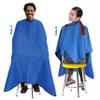 Allegro Combs Hair Cutting Cape Haircut Barber Apron Hair Stylist For Men Hair Cape Kids Cutting Adjustable Water Resistant One-Size-Fits-All 46 X 60 In. 1 Pc. (Blue) view 2