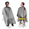 Allegro Combs Hair Cutting Cape Haircut Barber Hair Stylist For Men Hair Cape Kids One-Size-Fits-All 46 X 60 In. 1 Pc. (Gray) view 3