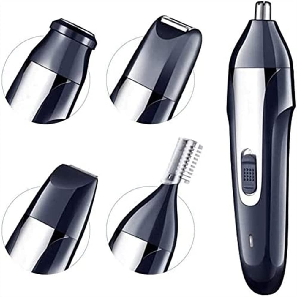 BUZZNN Ear and Nose Hair Trimmer Clipper for Men & Women, USB Rechargeable Professional Eyebrow Trimmer, Waterproof, Facial Hair Remover, Easy Cleansing