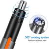 BUZZNN Nose and Ear Hair Trimmer, Nose Hair Remover for Men and Women, Waterproof Stainless Steel Head, USB Rechargeable, Black view 3