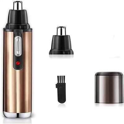 BUZZNN Ear and Nose Hair Trimmer for Men Women, Eyebrow & Facial Hair Trimmer, Waterproof, Dual Edge Blades, Easy Cleansing, USB Rechargeable