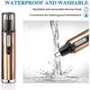 BUZZNN Ear and Nose Hair Trimmer for Men Women, Eyebrow & Facial Hair Trimmer, Waterproof, Dual Edge Blades, Easy Cleansing, USB Rechargeable view 4