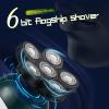 Head Shavers for Bald Men, 6 in 1 Rechargeable Electric Shaver Floating Heads Bald Electric Shaver Grooming Kit Shaver For Men (Color : Shaver 6 head Set) view 4