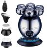 Head Shavers for Bald Men, 7D Floating Cutter Head Base Charging Portable Electric Shaver for Men Face Beard Trimmer Clipper Man Waterproof Shaving Machine (Color : 5 IN 1) view 1