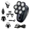 Head Shavers for Bald Men, 5-in-1 Rotary Electric Shaver 7d Rechargeable Bald Hair Beard Trimmer Shaver view 1