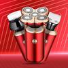 Head Shavers for Bald Men, 5 in 1 Men Electric Shaver for Men Razor Beard Trimmer 5D Floating Shaver Bald Head Shaving Machine Men's Grooming Set (Color : RED) view 1