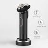 Head Shavers for Bald Men, Electric Shaver For Men Washable Beard Trimmer Cutting 3 Blades Rechargeable Powerful Shaving Machine Dry Wet Automatic (Color : Black) view 2