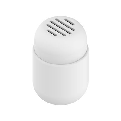 GUIPAIHAI Silicone Makeup Sponge Storage Case Multi-Hole Beauty Sponge Holder Cosmetic Container Stand Makeup Puff Drying Case (Color : White)