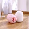 GUIPAIHAI Silicone Makeup Sponge Storage Case Multi-Hole Beauty Sponge Holder Cosmetic Container Stand Makeup Puff Drying Case (Color : White) view 3