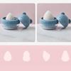 GUIPAIHAI Sponge Storage Case Makeup Puff Holder Cosmetic Egg Box Transparent Puffs Drying Rack Makeup Tool (Color : Blue) view 2