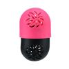 BLYWO GUIPAIHAI Portable Makeup Sponge Holder Soft Silicone Cosmetic Puff Storage Box Cleaning Drying Case Make Up Tool (Color : Rose) view 1