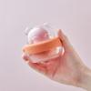 BLYWO GUIPAIHAI Sponge Storage Case Makeup Puff Holder Cosmetic Egg Box Transparent Puffs Drying Rack Makeup Tool (Color : Orange) view 2
