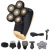 Head Shavers for Bald Men, 6 in 1 Multifunction Rechargeable Electric Men Electric Shaver IPX7 Waterproof 6D Floating Heads Bald Head Shaver For Men (Color : 6 in1 shaver) view 1