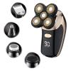 Head Shavers for Bald Men, 5in1 Facial body grooming kit wet dry waterproof electric shaver beard hair trimmer electric razor for men bald shaving machine view 2
