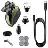 Head Shavers for Bald Men, 5in1 grooming kits electric shaver facial body electric rechargeable razor men beard wet dry rotary bald shaving machine (Color : 5in1) view 1