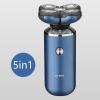 Head Shavers for Bald Men, 5in1 grooming set washable electric shaver for men beard hair trimmer facial electric razor balds shaving machine rechargeable view 2