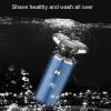 Head Shavers for Bald Men, 5in1 grooming set washable electric shaver for men beard hair trimmer facial electric razor balds shaving machine rechargeable view 3