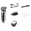Head Shavers for Bald Men, Wet dry electric shaver facial electric razor for men male beard shaving machine rotary head usb rechargeable 2in1 grooming kit view 2