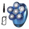 Head Shavers for Bald Men, Wet dry electric shaver face electric razor for men rotary beard shaving machine bald head electronic facial grooming kit (Color : With box) view 1