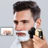 Head Shavers for Bald Men, Waterproof 6in1 powerful LCD display electric shaver beard hair trimmer for men electric razor bald shaving machine face body view 3