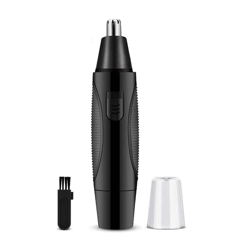 ELORES Ear, Nose & Brow Trimmer Clipper  Painless Eyebrow & Facial Hair Detail Trimmer for Men & Women, Battery Operated Electric Groomer