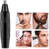 ELORES Ear, Nose & Brow Trimmer Clipper  Painless Eyebrow & Facial Hair Detail Trimmer for Men & Women, Battery Operated Electric Groomer view 2