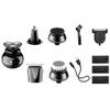 Head Shavers for Bald Men, Washable 5in1 Electric shaver face body electric razor wet dry beard shaving machine groomer hair shaver for men rechargeable set (Color : With box) view 3