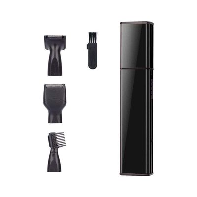 ELORES Electric Nose and Ear Hair Trimmer,Professional USB Rechargeable Painless Eyebrow and Facial Hair Trimmer for Men and Women,Nose Hair Clipper