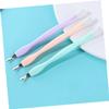 FOMIYES 30pcs Ergonomic Cuticle Pusher and Dead Skin Fork Nail Care Tool for Manicure Handle Fork Multi-color Random view 4