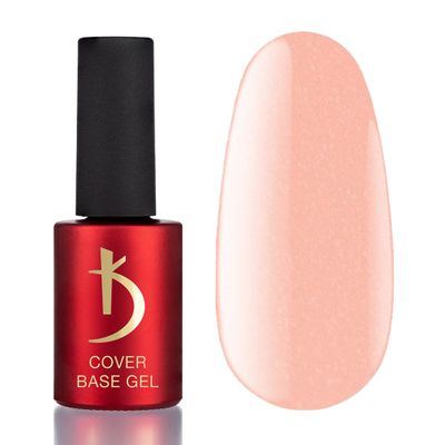 kodi professional Cover Base Gel 7ml Base for Natural and Artificial Nails -Self Levelling Nail Repair Protection Gel with Viscous Consistency  Ideal for Home and Salon Use (04)