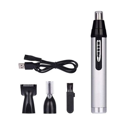ELORES Ear and Nose Hair Trimmer Professional Painless Eyebrow Facial Ear Hair Trimmer Clipper for Men and Women, IPX7 Waterproof Dual Edge Blades for Easy Cleansing