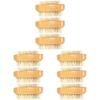 FOMIYES 9pcs Double-Sided Wooden Bristle Nail Brush for Nail Cleaning and Art Gentle Skin for Manicure and Design view 1