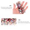 KALLORY 3pcs Wide Tooth Detangling Comb -static Lightweight Hair Comb for Thick Curly and Wavy Hair Fashionable Household Accessory for Easy Grooming and Styling view 2