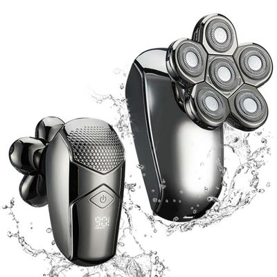 Head Shavers for Bald Men, Rechargeable powerful hair electric shaver for men body beard trimmer facial grooming electric razor bald head shaving machine