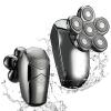 Head Shavers for Bald Men, Rechargeable powerful hair electric shaver for men body beard trimmer facial grooming electric razor bald head shaving machine view 1