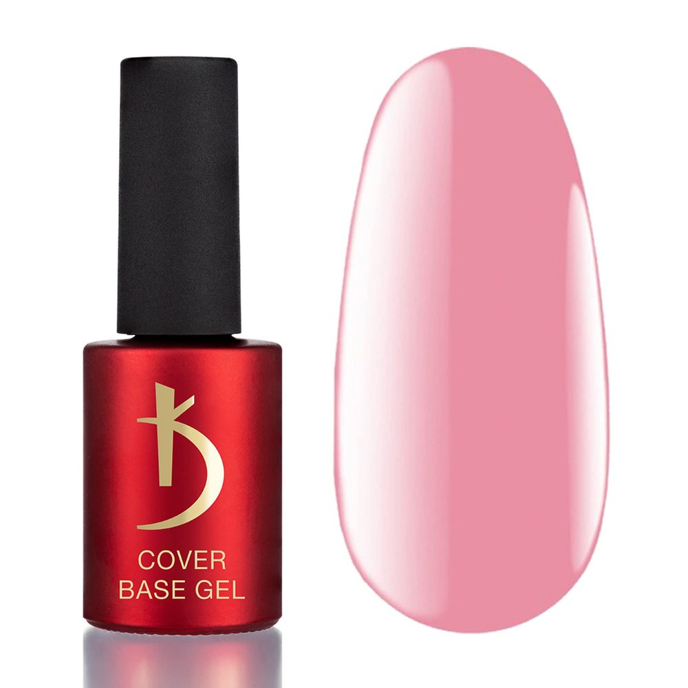 kodi professional Cover Base Gel 7ml Base for Natural and Artificial Nails  Self Levelling Nail Repair Protection Gel with Viscous Consistency  Ideal for Home and Salon Use (09)