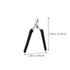 ULTECHNOVO 2 Pcs Elegant Nail Cuticle Trimmer Precision Cuticle Cutters for Nails Dead Skin Trimmer for Friends Family view 4