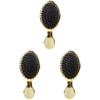 Cabilock 3pcs Mini Hair Scalp Handle Brush Massage Comb Cushion for Women Prevents Static Damage Portable view 1
