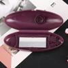 Facial Hair Removing Tool, Facial Hair Epilator Ideal Gifts Facial Hair Threading Removal Comfortable Purple Portable Facial Hair Remover with 10 Cotton Lines for Women(Glasses boxed) view 2