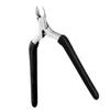ULTECHNOVO 3pcs Sturdy Dead Skin Removing Tool Compact Nail Cuticle Trimmer Fashionable Black Design for Daily Use Stainless Steel Cuticle Nipper Precision Dead Skin Scissor for Manicure view 2